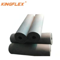 Higher Safety Fireproof Performance Black Soft Round Rubber Foam Insulation Tube